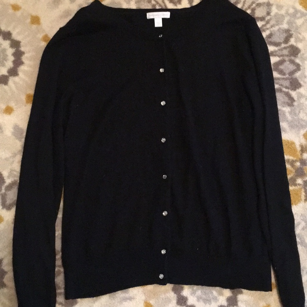 Black cardigan